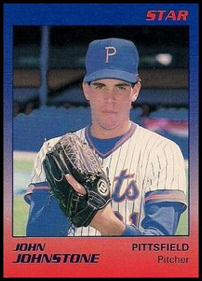 1989 Star Pittsfield Mets 13 John Johnstone